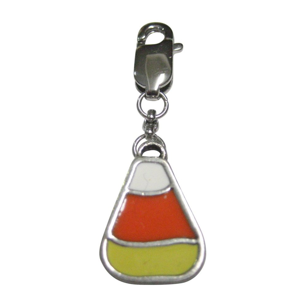 Sweet Candy Corn Pendant Zipper Pull Charm